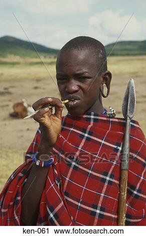 Masai Goat Herder Kenya View Large Photo Image Stock Image - Masai Goat Herder Kenya. Fotosearch