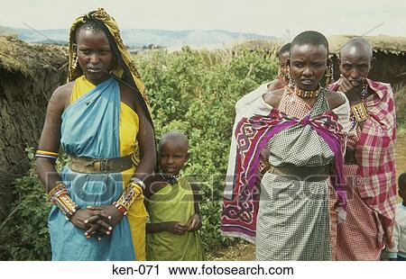 Masai Women Kenya View Large Photo Image Stock Image - Masai Women Kenya. Fotosearch