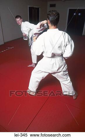 Men Practising Karate View Large Photo Image Stock Photography - Men Practising Karate. Fotosearch