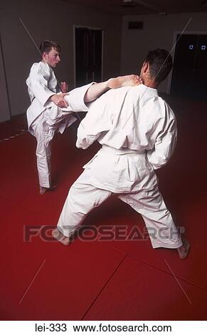 Men Practising Karate UK View Large Photo Image Stock Image - Men Practising Karate UK. Fotosearch