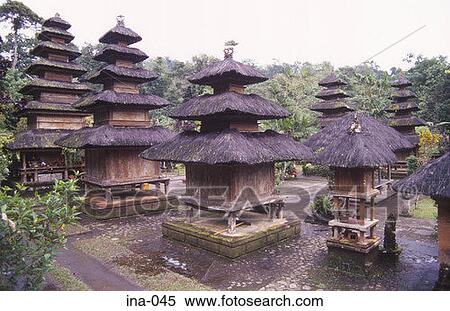 Meru Multi-Tiered Shrines Pura Luhur Batukau Temple Bali View Large Photo Image Stock Photography - Meru Multi-Tiered Shrines Pura Luhur Batukau Temple Bali. Fotosearch