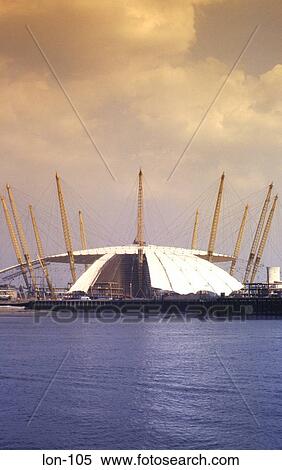 Millennium Dome under Construction Greenwich London View Large Photo Image Stock Photography - Millennium Dome under Construction Greenwich London. Fotosearch