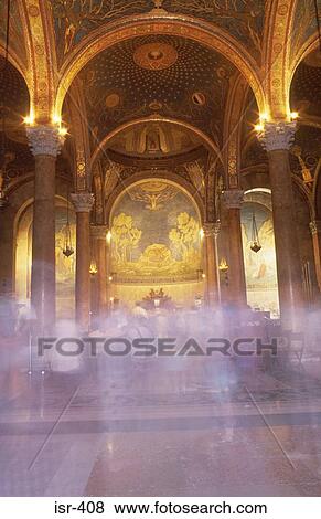 Motion Blurred Photo of People in Church Israel View Large Photo Image Stock Photo - Motion Blurred Photo of People in Church Israel. Fotosearch