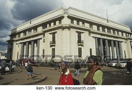 Stock Image - National Archive Building Nairobi Kenya. Fotosearch