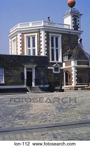 Old Royal Observatory and Meridian Line Greenwich UK View Large Photo Image Stock Image - Old Royal Observatory and Meridian Line Greenwich UK. Fotosearch