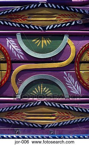 Painted Design from side of Lorry Jordan View Large Photo Image Stock Photograph - Painted Design from side of Lorry Jordan. Fotosearch