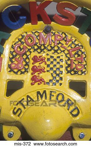 Painted Tractor Seat UK View Large Photo Image Stock Image - Painted Tractor Seat UK. Fotosearch