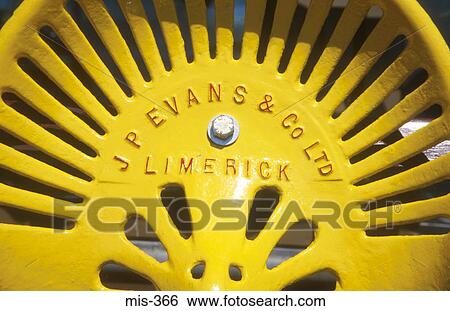 Painted Tractor Seat UK View Large Photo Image Stock Photograph - Painted Tractor Seat UK. Fotosearch