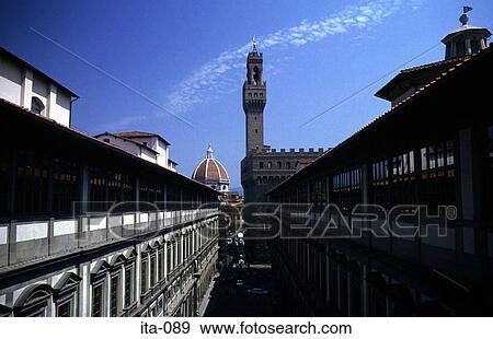 Palazzo Vecchio and Tower Florence Italy Europe View Large Photo Image Stock Photo - Palazzo Vecchio and Tower Florence Italy Europe. Fotosearch