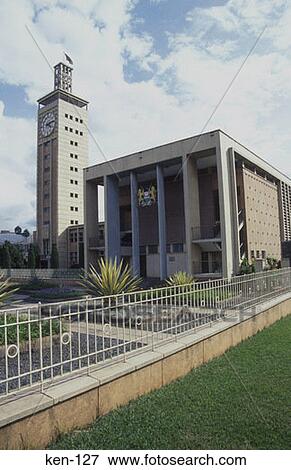 Stock Photo - Parliament House Nairobi Kenya. Fotosearch