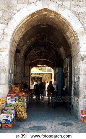 Passage Through Herods Gate Jerusalem Israel View Large Photo Image Stock Image - Passage Through Herods Gate Jerusalem Israel. Fotosearch