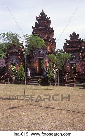 Petitenget Temple Seminyak Bali View Large Photo Image Stock Photo - Petitenget Temple Seminyak Bali. Fotosearch