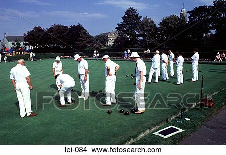 Playing Bowls on Bowling Green View Large Photo Image Picture - Playing Bowls on Bowling Green. Fotosearch