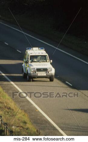 Police Car UK View Large Photo Image Picture - Police Car UK. Fotosearch