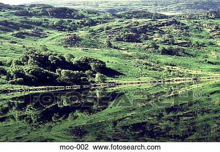 Reflection of Hills in Lake View Large Photo Image Stock Image - Reflection of Hills in Lake. Fotosearch