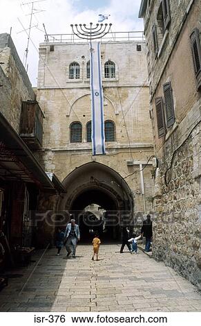 Road through Old Jerusalem Israel View Large Photo Image Stock Photograph - Road through Old Jerusalem Israel. Fotosearch