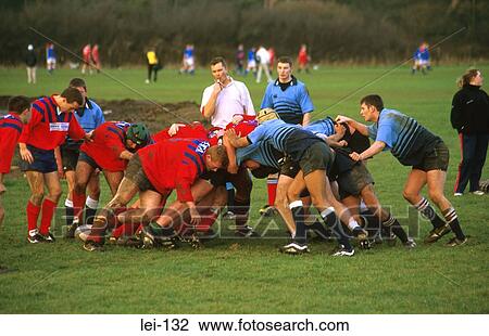 Rugby Scrum View Large Photo Image Stock Image - Rugby Scrum. Fotosearch