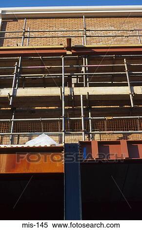 Scaffolding outside Building UK View Large Photo Image Stock Photography - Scaffolding outside Building UK. Fotosearch