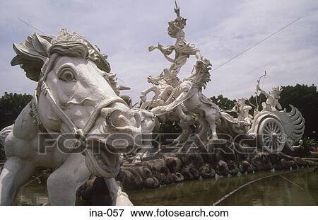 Sculpture of Scene from Mahabharata Bali View Large Photo Image Stock Photo - Sculpture of Scene from Mahabharata Bali. Fotosearch
