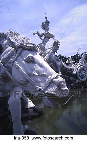 Sculpture of Scene from Mahabharata Bali View Large Photo Image Stock Photo - Sculpture of Scene from Mahabharata Bali. Fotosearch