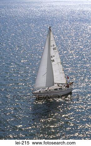 Small Sailing Boat at Sea Wales View Large Photo Image Stock Photography - Small Sailing Boat at Sea Wales. Fotosearch