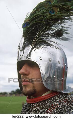 Soldier in Armour Tewkesbury Medieval Festival UK View Large Photo Image Stock Image - Soldier in Armour Tewkesbury Medieval Festival UK. Fotosearch