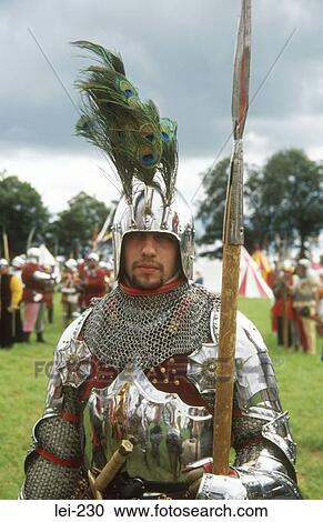 Soldier in Armour Tewkesbury Medieval Festival UK View Large Photo Image Stock Image - Soldier in Armour Tewkesbury Medieval Festival UK. Fotosearch