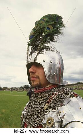 Soldier in Armour Tewkesbury Medieval Festival UK View Large Photo Image Stock Photo - Soldier in Armour Tewkesbury Medieval Festival UK. Fotosearch