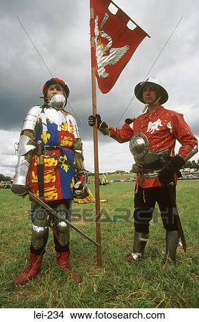 Picture - Soldiers Tewkesbury Medieval Festival UK. Fotosearch