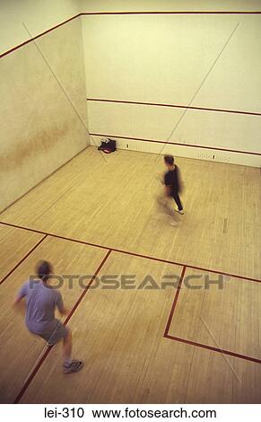 Stock Image - Squash Game UK. Fotosearch