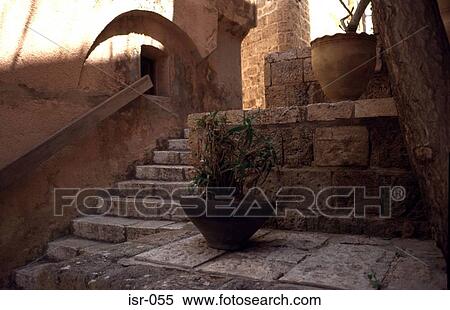 Stone Stairway in Old Jaffa Israel View Large Photo Image Stock Photography - Stone Stairway in Old Jaffa Israel. Fotosearch