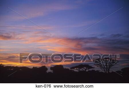 Sunset Amoseli National Reserve Kenya View Large Photo Image Stock Photograph - Sunset Amoseli National Reserve Kenya. Fotosearch