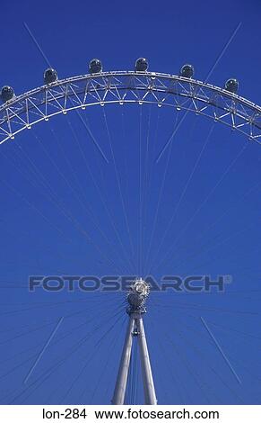 The London Eye London UK View Large Photo Image Picture - The London Eye London UK. Fotosearch