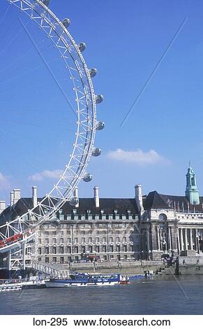 The London Eye London UK View Large Photo Image Stock Photography - The London Eye London UK. Fotosearch