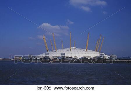 The Millennium Dome London UK View Large Photo Image Stock Photography - The Millennium Dome London UK. Fotosearch