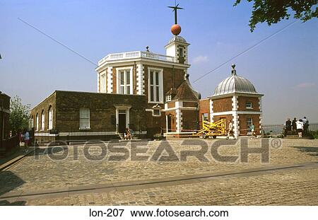 Stock Photo - The Old Royal Observatory Greenwich London UK. Fotosearch