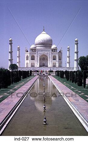 The Taj Mahal Agra India Asia View Large Photo Image Stock Photo - The Taj Mahal Agra India Asia. Fotosearch