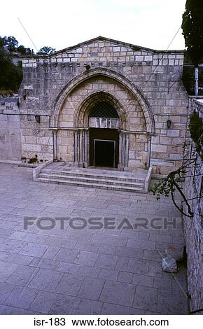 Stock Image - Tomb of the Virgin Mary Jerusalem Old City Israel. Fotosearch