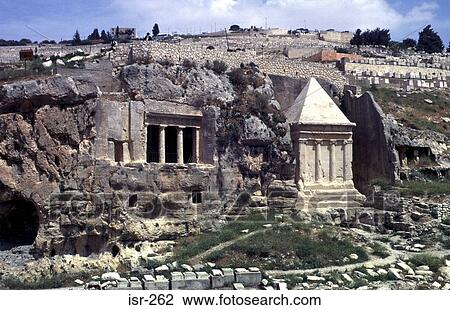 Tomb of Zachariah in the Kidron Valley Israel View Large Photo Image Stock Image - Tomb of Zachariah in the Kidron Valley Israel. Fotosearch