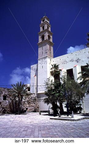 Tower of Saint Peters Monastery Jaffa Israel View Large Photo Image Stock Photo - Tower of Saint Peters Monastery Jaffa Israel. Fotosearch