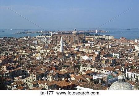 Venice Cityscape Italy View Large Photo Image Stock Photo - Venice Cityscape Italy. Fotosearch