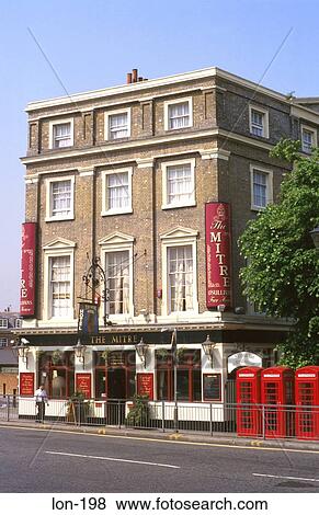 Stock Photo - Victorian Town Pub Greenwich London UK. Fotosearch