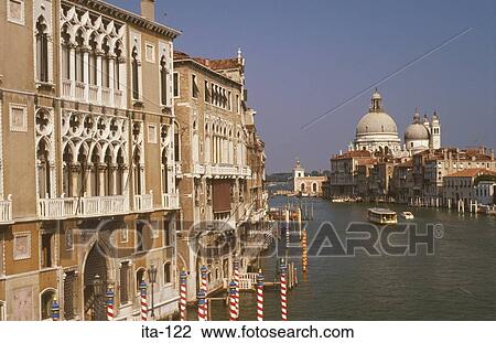 View Along Grand Canal Venice Italy View Large Photo Image Stock Image - View Along Grand Canal Venice Italy. Fotosearch