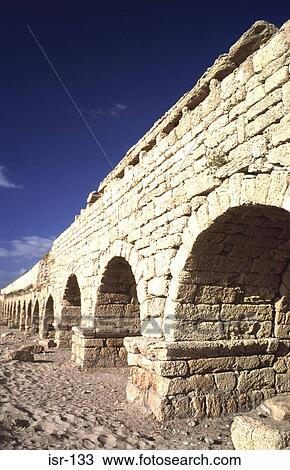 View Down Length of Higher Aqueduct Caesarea Israel View Large Photo Image Stock Image - View Down Length of Higher Aqueduct Caesarea Israel. Fotosearch