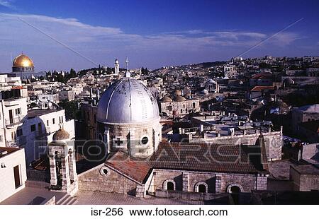 View of Church of Our Lady of the Spasm Jerusalem View Large Photo Image Stock Photograph - View of Church of Our Lady of the Spasm Jerusalem. Fotosearch