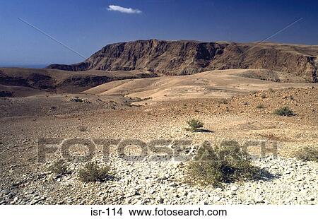 View of Distant Cliffs in the Negev Desert Israel View Large Photo Image Picture - View of Distant Cliffs in the Negev Desert Israel. Fotosearch