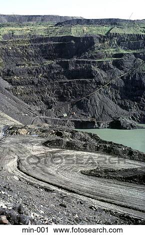 View of Open Cast Coal Mine Trimsaran Wales View Large Photo Image Stock Image - View of Open Cast Coal Mine Trimsaran Wales. Fotosearch