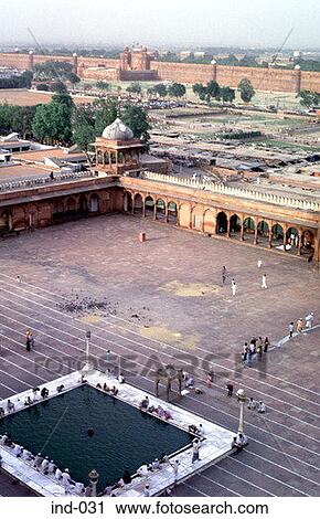 View over Jami Masjid Mosque Delhi India Asia View Large Photo Image Stock Image - View over Jami Masjid Mosque Delhi India Asia. Fotosearch