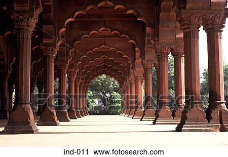 View Through Colonnade Delhi India Asia View Large Photo Image Stock Image - View Through Colonnade Delhi India Asia. Fotosearch