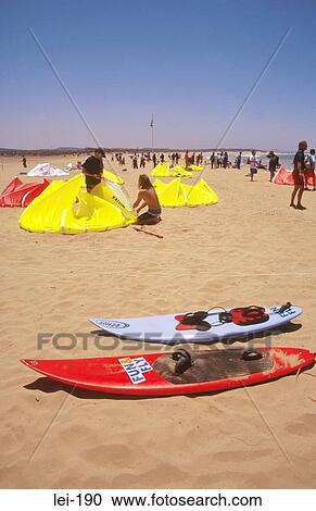 Windsurfing Boards on Beach View Large Photo Image Stock Image - Windsurfing Boards on Beach. Fotosearch